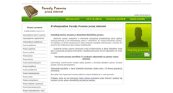 Desktop Screenshot of porady-prawne.kaoso.pl